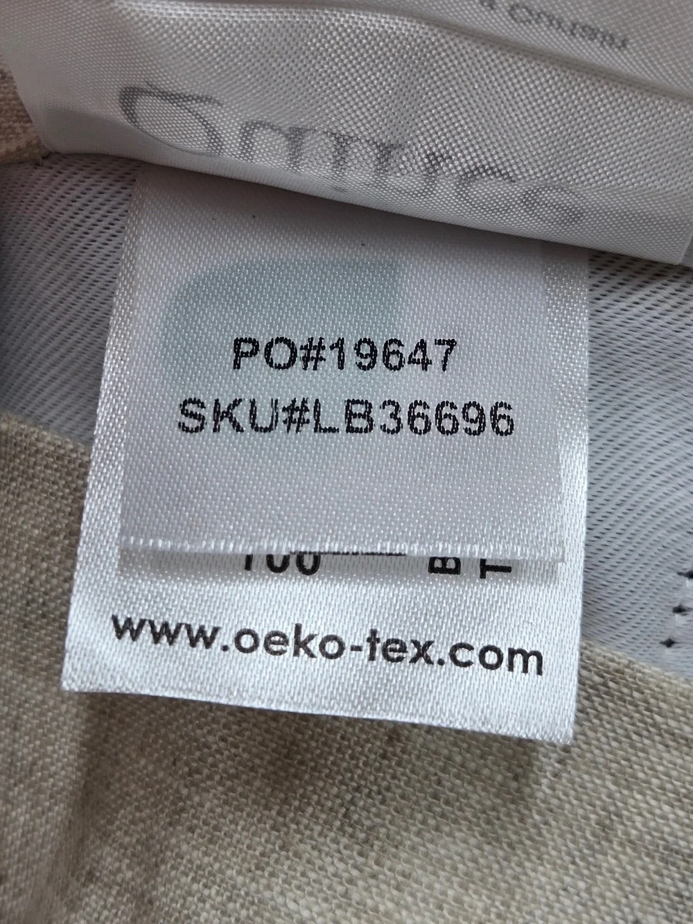 NWT QUINCE Set Of 2 48x96 European Linen True Blackout Curtains Flax 0004